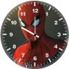 spiderman art oh wall clock