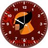 the wolverine artwork 5l wall clock
