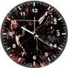 deadpool art xa wall clock