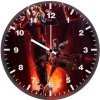 harley quinn and jinx g8 wall clock