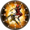 deadpool and wolverine allies in mayhem wv wall clock