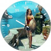4kwonder woman cosplay w3 wall clock