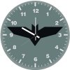 batman justice league logo minimalism sd wall clock