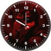 catwoman and batman tracing 7f wall clock