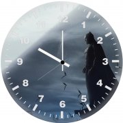 batman bat light wb wall clock