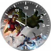 final art avengers endgame 9c wall clock