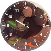 bane v batman hj wall clock
