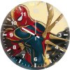 spiderman art 0f wall clock