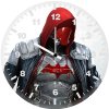 red hood coming rh wall clock