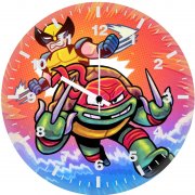 mutant mayhem 8m wall clock