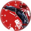 spiderman comic arts 52 wall clock