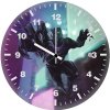 black panther protector of wakanda hs wall clock