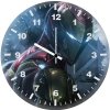 iron man and spider 5l wall clock