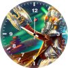 star lord guardians of the galaxy art zk wall clock