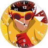 kid flash artwork dm wall clock