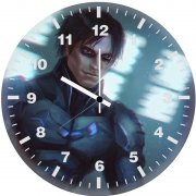 the batman bruce 9v wall clock