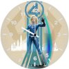 invisible woman the fantastic four first steps 0m wall clock