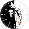 punisher god help you frank gy wall clock