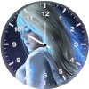 gwen stacy emma stone fanart o9 wall clock