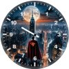 defying superman city su wall clock