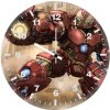 iron hulkbuster art 8f wall clock