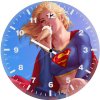 supergirl artwork pe wall clock