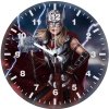 embracing lady thor yu wall clock