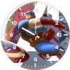 captain america illustration jp wall clock