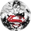superman dc comic art bb wall clock