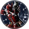 deadpool fan made artwork 56 wall clock