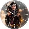 wonder woman qc wall clock