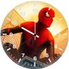 spiderman in new york art k8 wall clock
