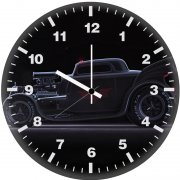 1930 batmobile 21 wall clock