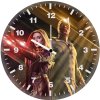 scarlet witch and vision wandavision 20 wall clock