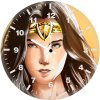 wonder woman arts mr wall clock