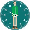walter white minimalism qz wall clock