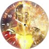 shazam and black adam yf wall clock