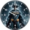 goku as the caped crusader ha wall clock
