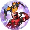 deadpool and wolverine wrathful af wall clock