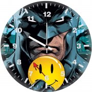 the batman dc art 2d wall clock