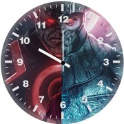 thanos digital artwork 8f wall clock