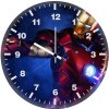 armour iron man r8 wall clock