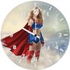 amazing supergirl rd wall clock