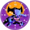chibbi batman minimal art 6f wall clock