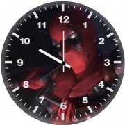 deadpool fan made 8k wall clock