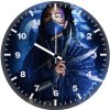 adeline rudolph as katana wr wall clock