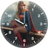 supergirl kryptonian power fd wall clock