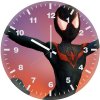 spiderman miles artwork c3 wall clock