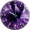 purple spidey venom rf wall clock