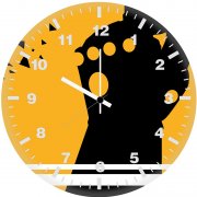 thanos snap mv wall clock